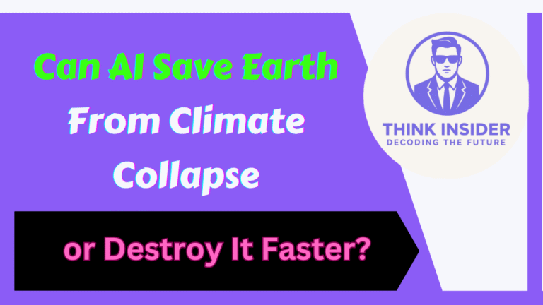 Can AI Save Earth From Climate Collapse—or Destroy It Faster