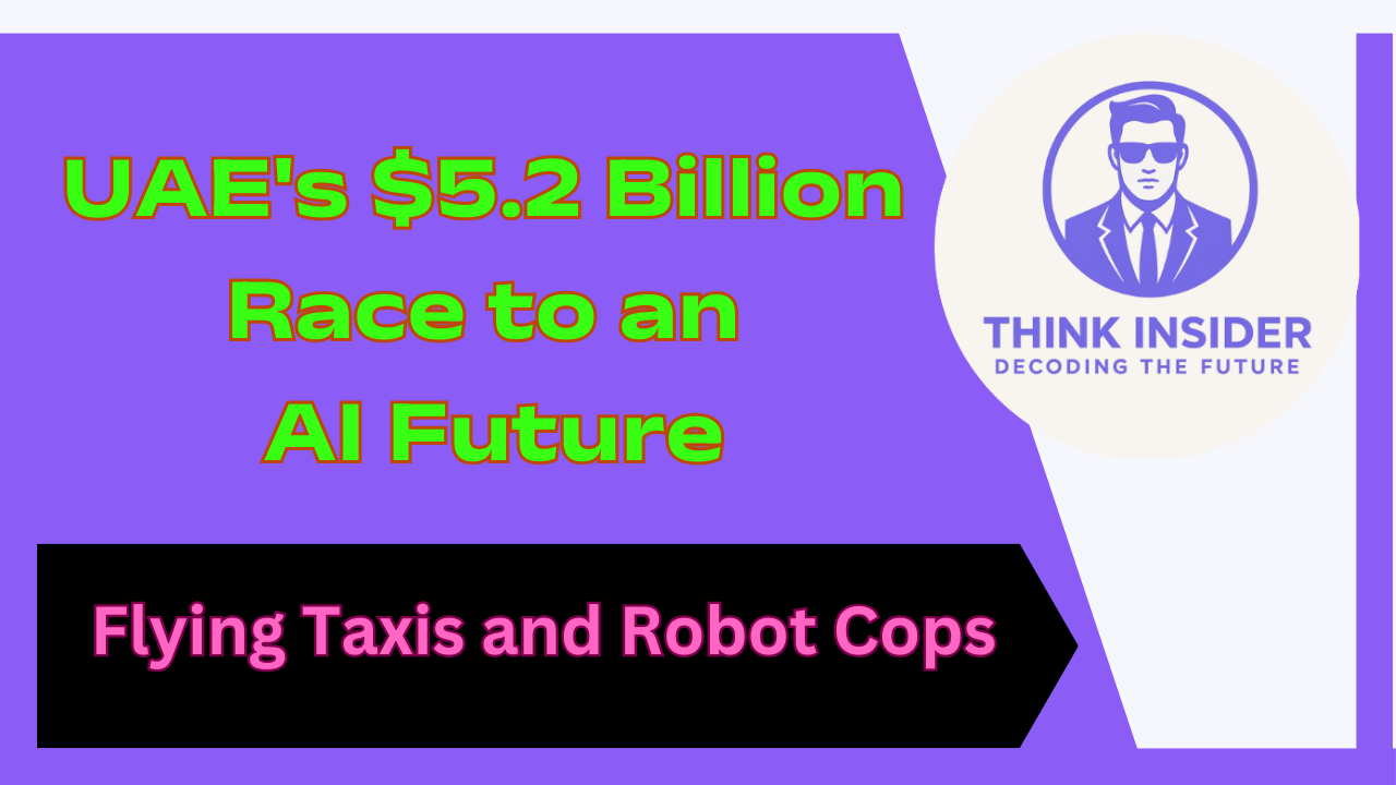 Flying Taxis and Robot Cops UAE's $5.2 Billion Race to an AI Future
