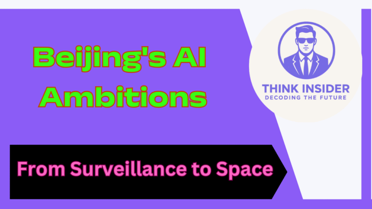 From Surveillance to Space Beijing's AI Ambitions